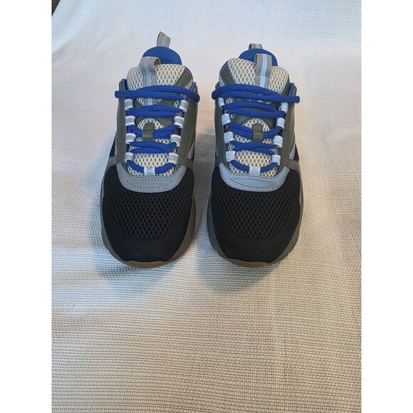 Dior B22 Men’s Sneakers Size 41 (US 8) Grey Black Blue Mesh Leather Pre-Owned - Picture 8 of 16